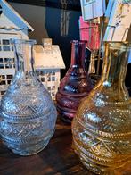 3 onwijs leuke vazen., Ophalen of Verzenden, Nieuw, Glas, Minder dan 50 cm