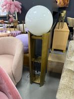 Richmond Interiors Vloerlamp Verdon goud, bol lamp, Ophalen, 100 tot 150 cm, Zo goed als nieuw, Hotel Chique