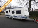 Fendt Diamant 550 TG Enkele Bedden+Mover, Caravans en Kamperen, Bedrijf, Fendt, 5 tot 6 meter, Overige typen