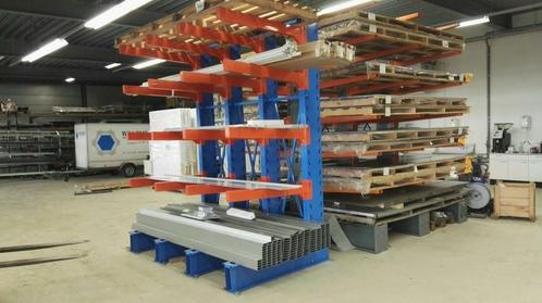 Platenstelling buizenstelling set 5,2 mtr. 3,2mtr. hoog, Zakelijke goederen, Kantoor en Winkelinrichting | Magazijn, Stelling en Opslag