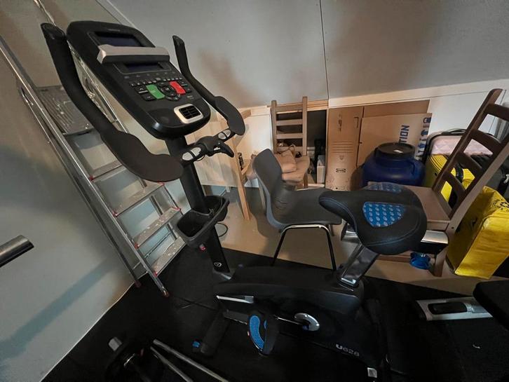Nautilus U628 Hometrainer met Ergometer, Sport en Fitness, Fitnessapparatuur, Gebruikt, Hometrainer, Benen, Metaal, Ophalen