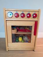 Santoys Fornuis met Accessoires - Houten Speelgoed, Ophalen, Gebruikt, Hout, Speelkeuken