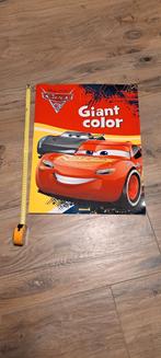 Cars Bliksem groot kleur boek 55x42cm, Ophalen of Verzenden, Zo goed als nieuw