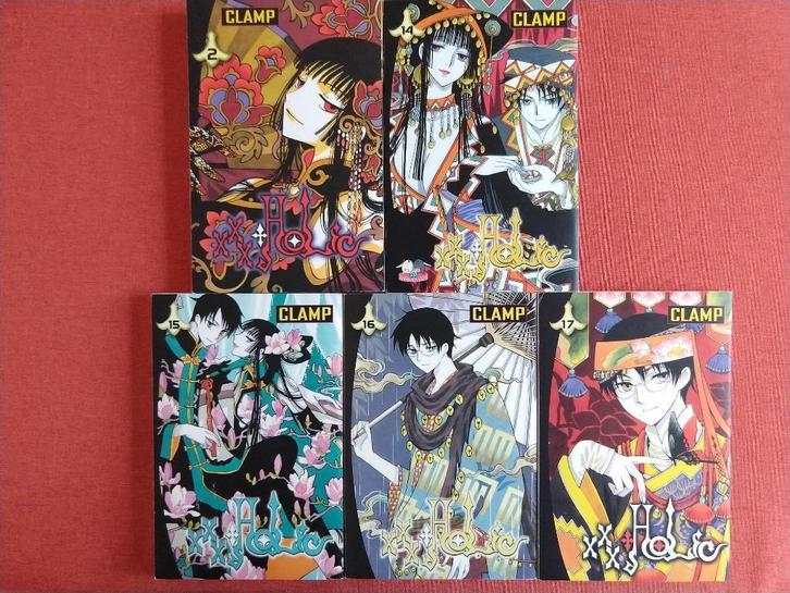 Manga xxxHolic 2,14,15,16,17 CLAMP, Boeken, Strips | Comics, Zo goed als nieuw, Meerdere comics, Japan (Manga), Ophalen of Verzenden