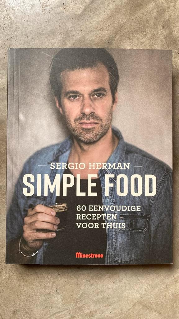 Sergio Herman - Simple food, Boeken, Kookboeken, Zo goed als nieuw, Italië, Ophalen of Verzenden