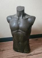 Torso man (vintage) met losse sokkel, Antiek en Kunst, Ophalen