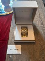 Versace horloge mannen VE2E00921 - Roestvrij Staal - goud, Ophalen, Zo goed als nieuw, Staal, Overige merken