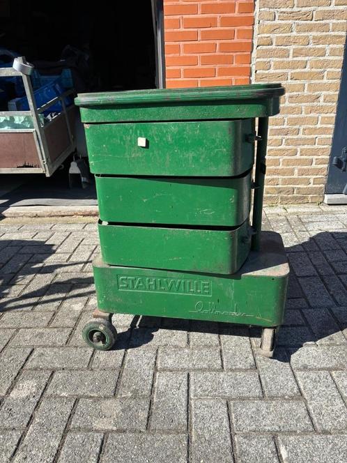Audentieke gereedschapswagen Stahlwille Rollmaster., Verzamelen, Merken en Reclamevoorwerpen, Gebruikt, Overige typen, Ophalen