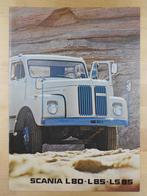 Scania L80 L85 LS85 Brochure 1969 – L LS 80 85 Torpedo Neus, Ophalen of Verzenden, Zo goed als nieuw, Overige merken, Scania
