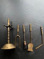 Miniatuur koper haardstel, Ophalen of Verzenden, Zo goed als nieuw, Poppenhuis