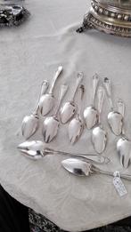 Antieke dessert lepeltjes., Ophalen of Verzenden, Zilver