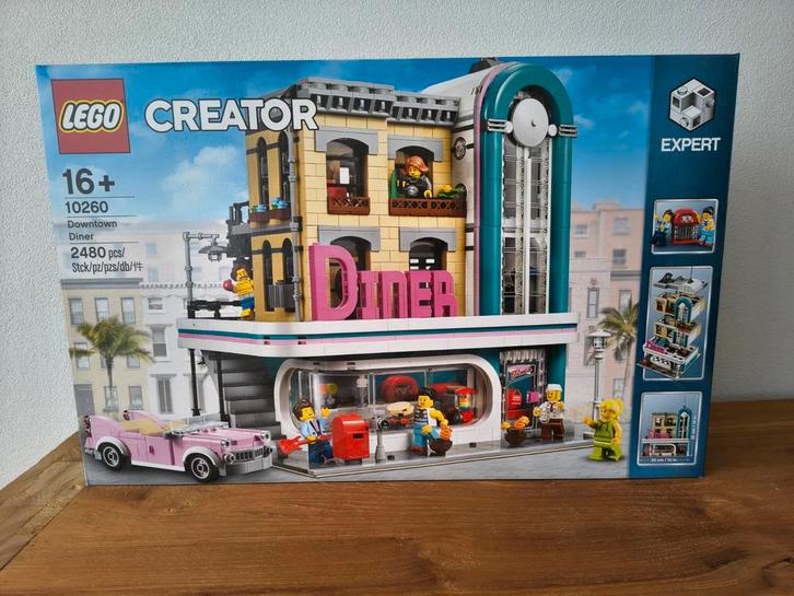 LEGO 10260 Diner in de stad NIEUW modular creator, Kinderen en Baby's, Speelgoed | Duplo en Lego, Nieuw, Lego, Complete set, Ophalen of Verzenden