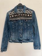 Spijkerjasje met borduursel van Eksept, Maat 38/40 (M), Blauw, Ophalen of Verzenden, Eksept