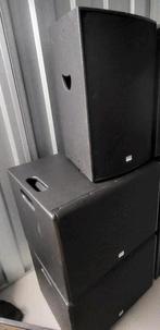 DAP AUDIO DRX-15BA ACTIVE SUBWOOFER AND DAP DRX-12A, Ophalen of Verzenden, Zo goed als nieuw, Minder dan 500 watt