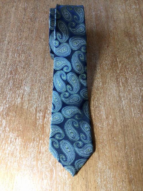 Vintage stropdas, paisleymotief, 100% zijde., Kleding | Heren, Stropdassen, Zo goed als nieuw, Ophalen of Verzenden