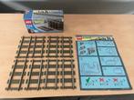 Lego trein 9V 4515 Straight Rails Old Gray rails, Kinderen en Baby's, Speelgoed | Duplo en Lego, Ophalen, Gebruikt, Complete set