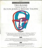 ELTON JOHN CD + VHS BOX SET TWO ROOMS + BERNIE TAUPIN, Ophalen of Verzenden, 1980 tot 2000, Gebruikt