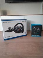 ZGAN, Logitech stuurwiel met pedalen en schakelpook! PS5/PS4, Spelcomputers en Games, Ophalen, Zo goed als nieuw