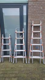 Diverse Waku Telescoopladders trappen, Ophalen, ., Waku, Zo goed als nieuw