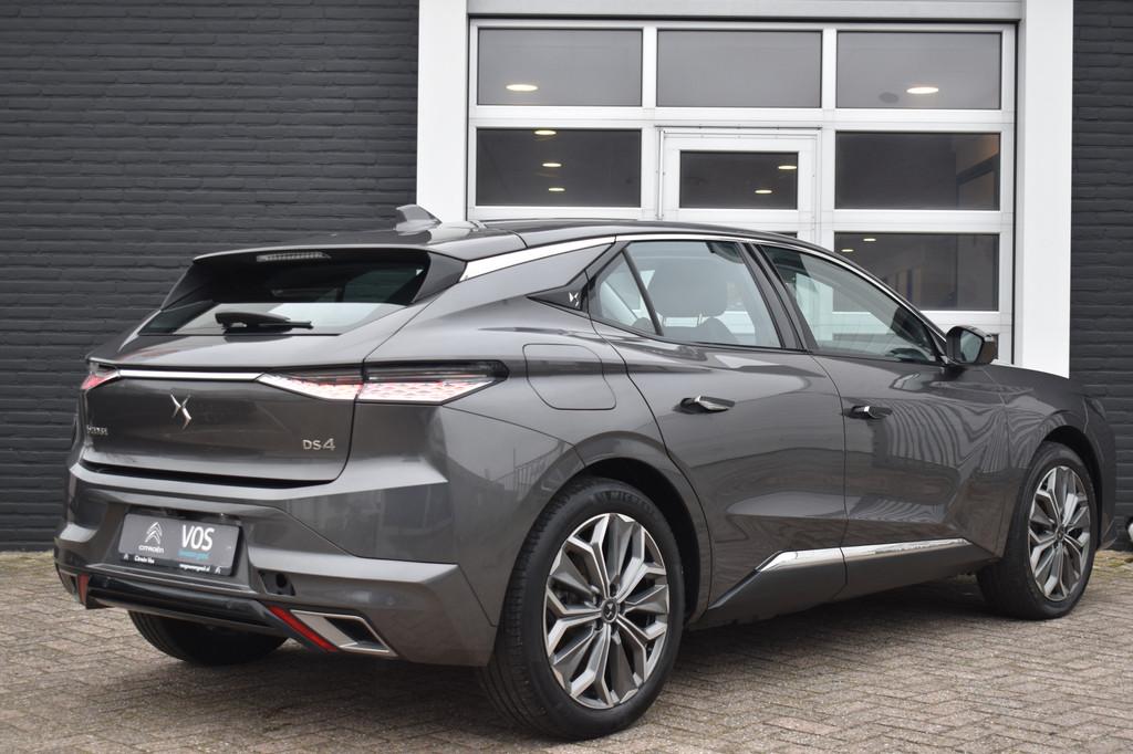 DS DS 4 E-Tense Bastille Plug in Hybride 225 EAT8 Automaat., Auto's, DS, Gebruikt, Zwart, 4 cilinders, Leder en Stof