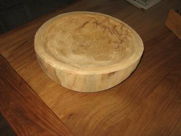 SCHAAL - FRUITSCHAAL - HOUT - HOUTEN FRUITSCHAAL beschikbaar voor biedingen