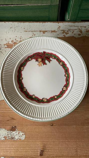 Wedgwood CHRISTMAS TIME ontbijtborden beschikbaar voor biedingen