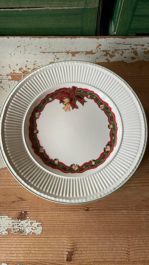 Wedgwood CHRISTMAS TIME ontbijtborden, Huis en Inrichting, Keuken | Servies, Ophalen of Verzenden