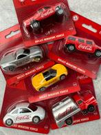 Coca-Cola set miniatuur auto’s speelgoed, Ophalen of Verzenden, Nieuw
