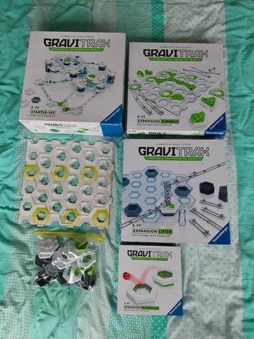Gravitrax mega set starter set, tunnels, lifter, trampoline beschikbaar voor biedingen
