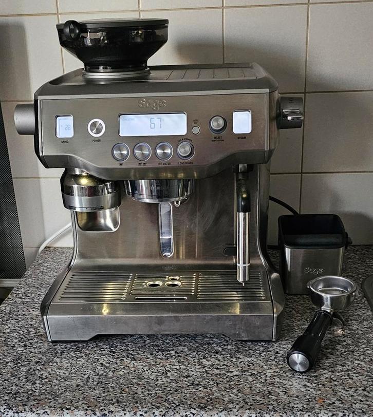Sage Oracle Espresso Machine - goede staat, Witgoed en Apparatuur, Koffiezetapparaten, Zo goed als nieuw, Koffiebonen, Espresso apparaat