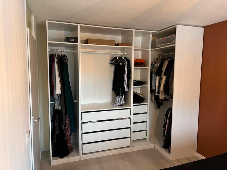 IKEA Pax kledingkast, Huis en Inrichting, Kasten | Kledingkasten, Zo goed als nieuw, 200 cm of meer, 50 tot 75 cm, Met lade(s)