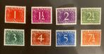 Suriname NVPH 249-256 cijferzegels ongebruikt, Verzenden