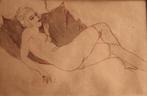 Tekening Art Deco naakt, Verzenden