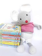 Haakpatroon Muis, vriendje Bobbi, Bobbi boekje, Monica Maas, Hobby en Vrije tijd, Verzenden, Nieuw, Haken, Patroon of Boek
