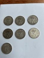 Juliana Gulden Zilver - 7 stuks 1954-55-56-57-58-64-65, Ophalen, 1 gulden, Koningin Juliana, Zilver