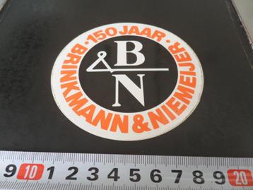 sticker 150 jaar brinkmann & niemeijer twello energiesysteme beschikbaar voor biedingen