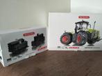 Te koop Wiking Claas Xerion 5000 met gewichtenset.(A), Ophalen of Verzenden, Zo goed als nieuw, Tractor of Landbouw, Overige merken