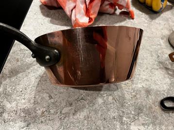 Mauviel 1830 Koperen sauspan met RVS Binnenkant beschikbaar voor biedingen