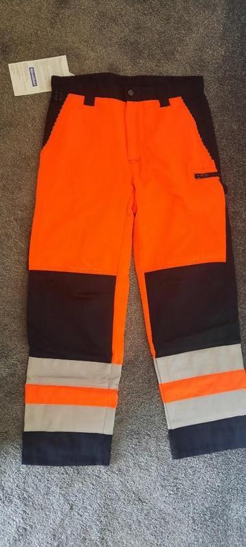 BJÖRNKLÄDER Veiligheidsbroek HI-VIS 257, nieuw, maat 50 beschikbaar voor biedingen