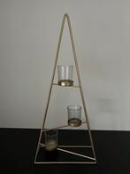 Industriële Kerstboom Waxinelichthouder, Antiek en Kunst, Ophalen of Verzenden, Overige materialen