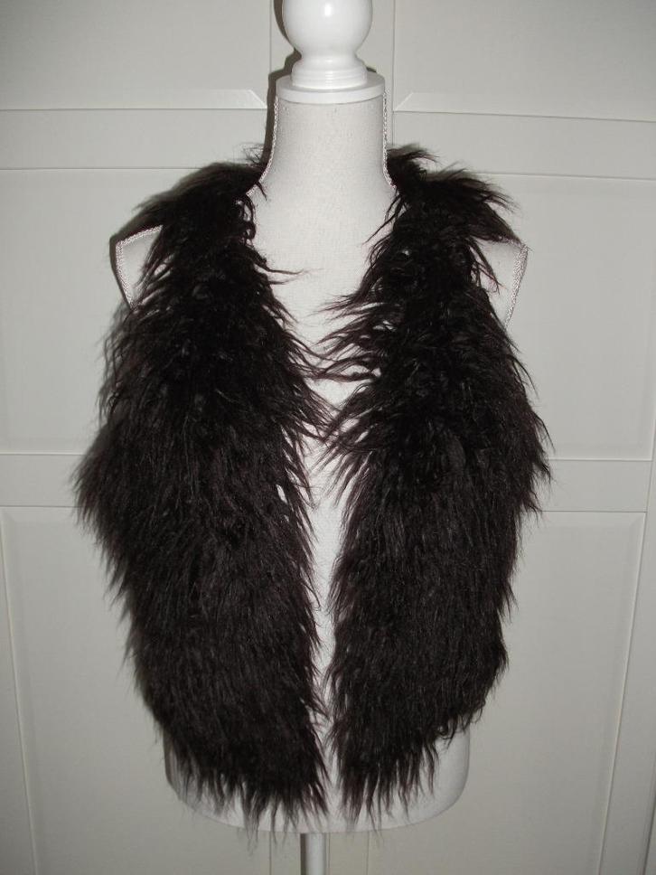 Eksept Shoeby nieuw mouwloos fake fur wijnrood vest L XL, Kleding | Dames, Truien en Vesten, Nieuw, Maat 46/48 (XL) of groter