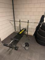 Bench press set, Ophalen, Gebruikt, Fitnessbank