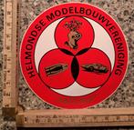 Vintage sticker Helmondse modelbouw vereniging  Amfibie, Ophalen of Verzenden, Zo goed als nieuw