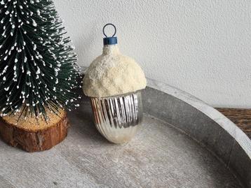 Vintage kerstbal eikel 461 beschikbaar voor biedingen