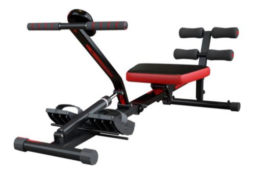 roei trainer en mini trampoline, Sport en Fitness, Fitnessmaterialen, Zo goed als nieuw, Overige typen, Armen, Benen, Borst, Buik