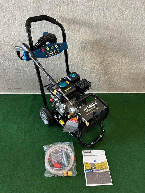 Nieuwe Hyundai 57530ff benzine hogedrukreiniger, Tuin en Terras, Hogedrukreinigers, Nieuw, Benzine, Ophalen