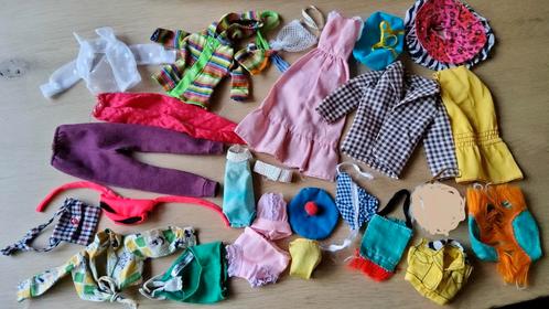 Vintage Barbie Mattel Sindy Fleur baret bag, Verzamelen, Poppen, Zo goed als nieuw, Ophalen of Verzenden