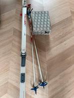 Langlauf ski’s 190cm, met stokken en schoenen 38, 160 tot 180 cm, Zo goed als nieuw, Ski's, Ophalen