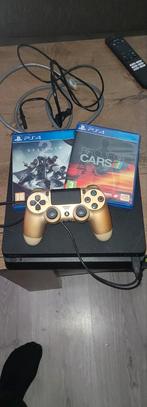 PS4 met Controller + 2 Games, Spelcomputers en Games, Spelcomputers | Sony PlayStation 4, Ophalen, Met 1 controller, Original