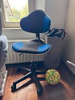 Kinderbureaustoel - Blauw/Zwart, Ophalen, Zo goed als nieuw, Blauw, Bureaustoel